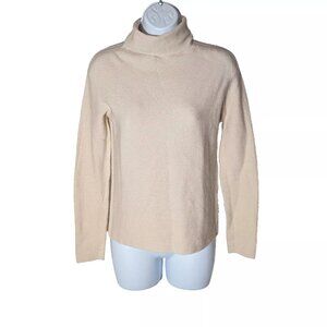 HUBERT GASSER ITALY sweater turtleneck Sz S MERINO WOOL made in ITALY **A GEM**